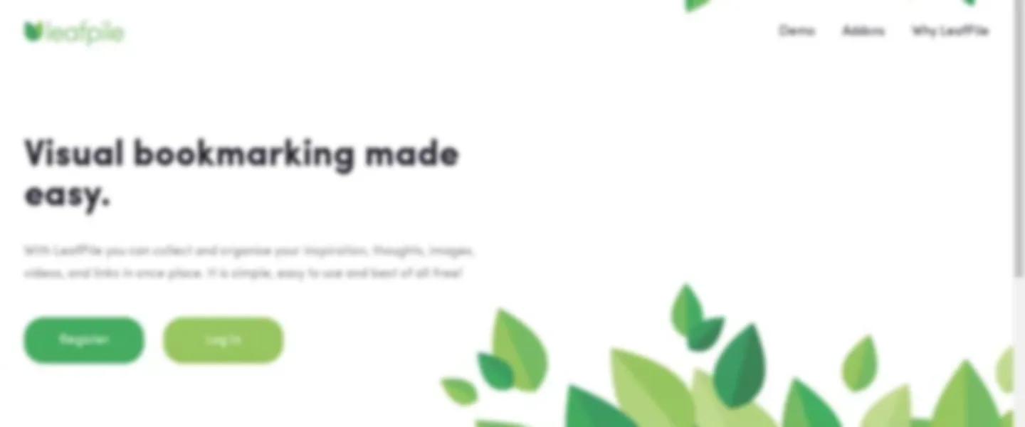 Visual Bookmarking Manager