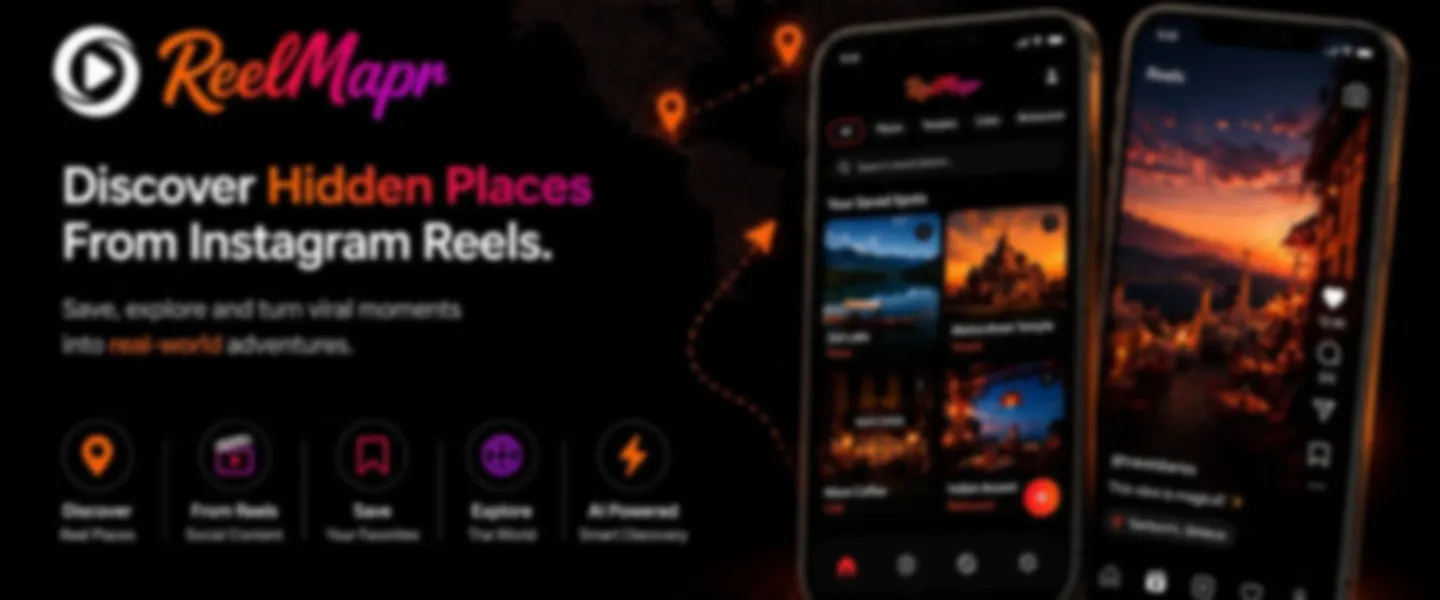 Screenshot of AI-Powered Location Discovery Mobile App for Social Media Content