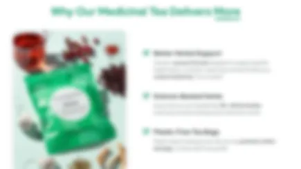 Personalized Herbal Tea E-Commerce Brand