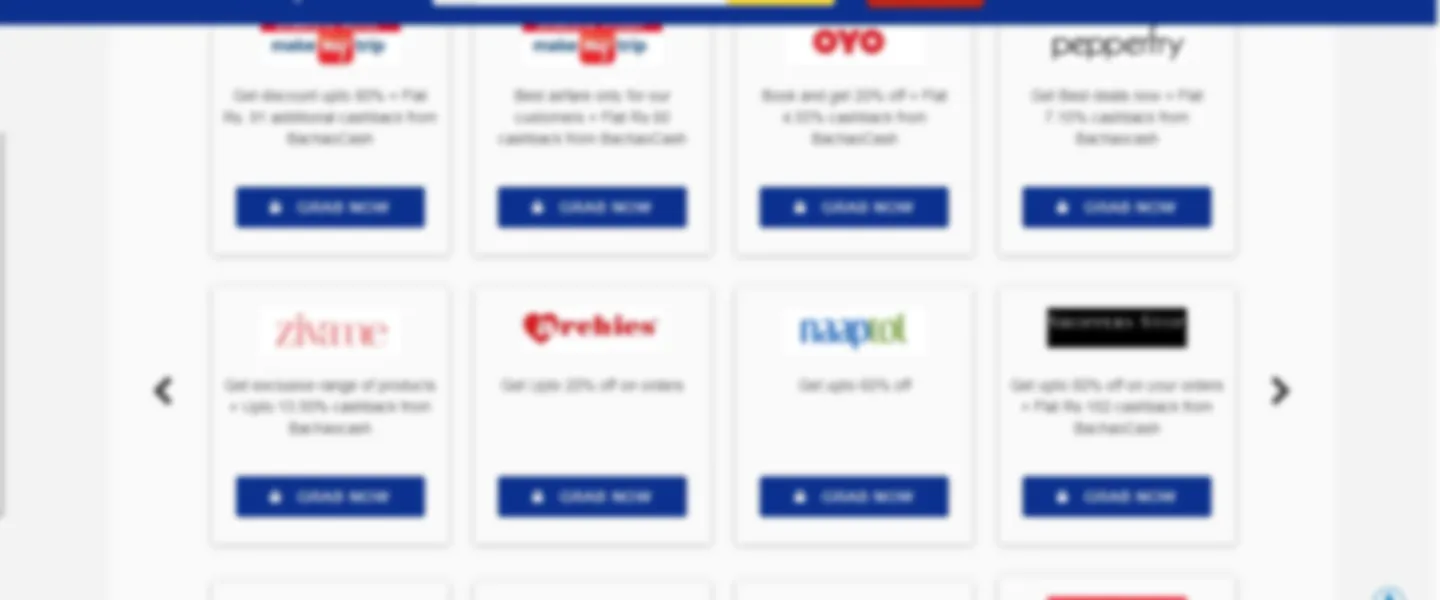 Discount Coupon & Cashback