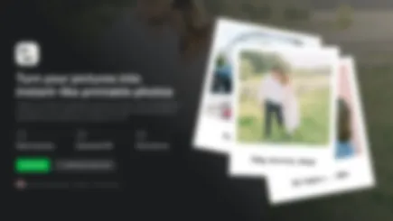 Instant-Like Printable Photos