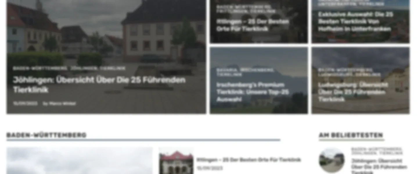 A Leading Directory of Veterinary Clinics Across Germany with Growth