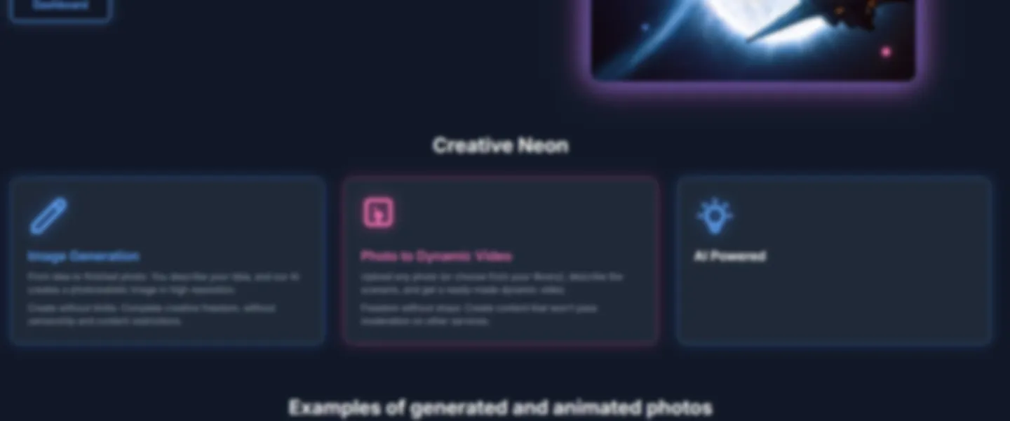 AI Photo & Video Content Generator