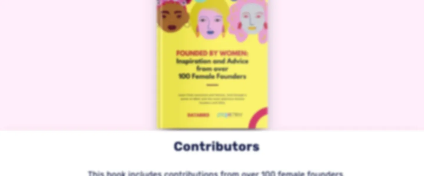 Screenshot of Female Entrepreneur Community Platform with Educational Content