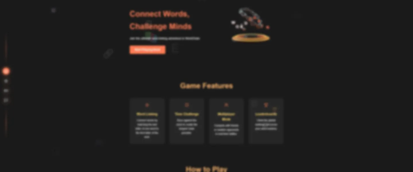 Multiplayer Vocabulary Game