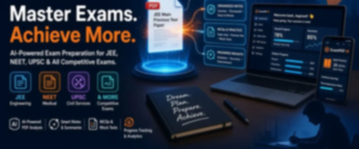Screenshot of AI-Powered PDF to Quiz Generator for Students and Teachers