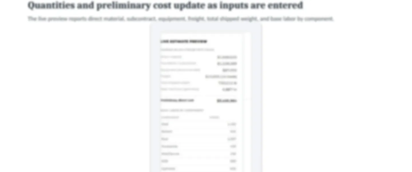 Screenshot of Magnolia — API 650 Tank Estimating Software