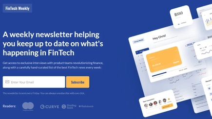 Fintech Executive Weekly Newsletter