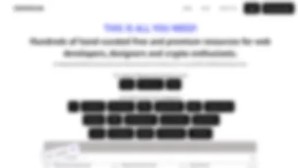 Curated Resources For Developers, Marketers And Crypto Enthusiasts