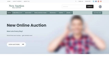 Starter Auction Website