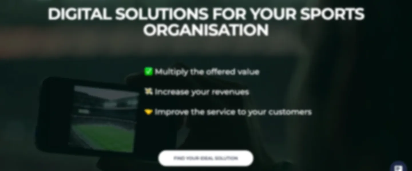 Marketplace for Sports Organizations