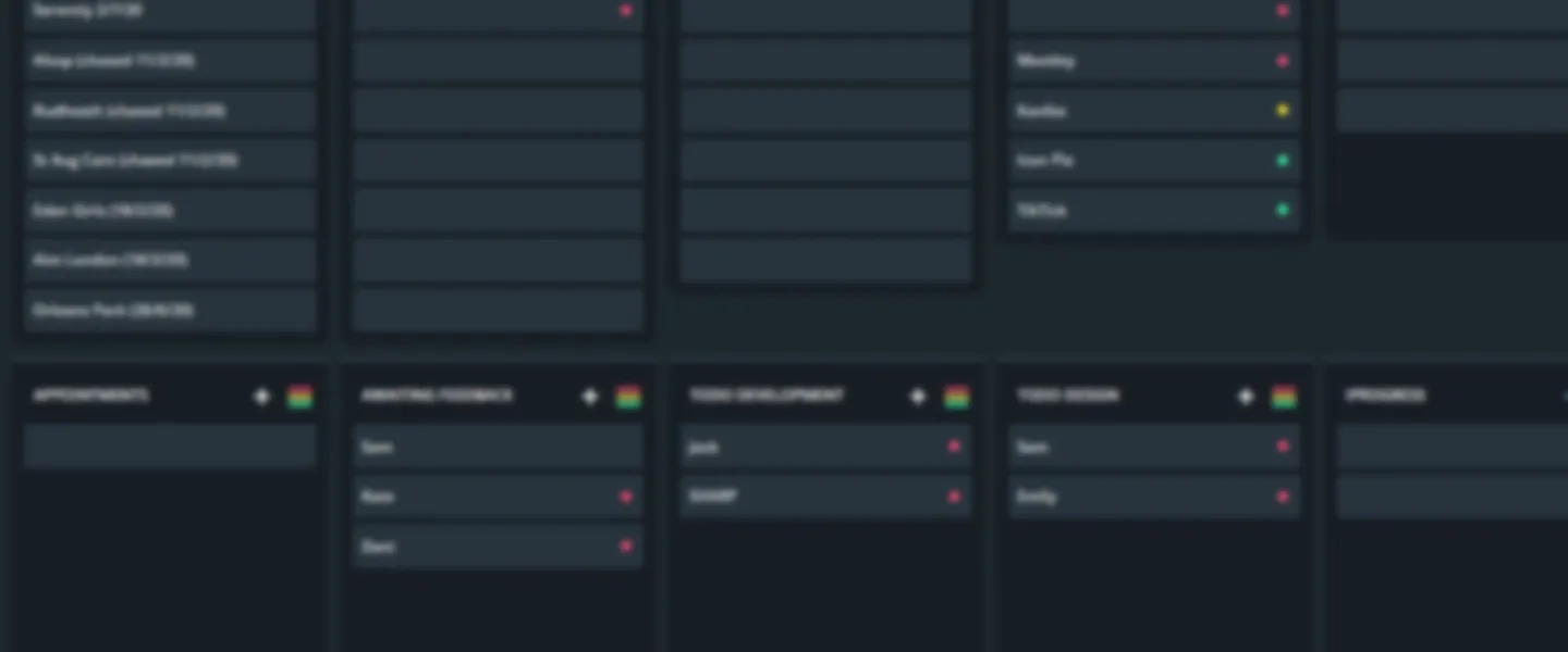 Kanban Style Productivity App