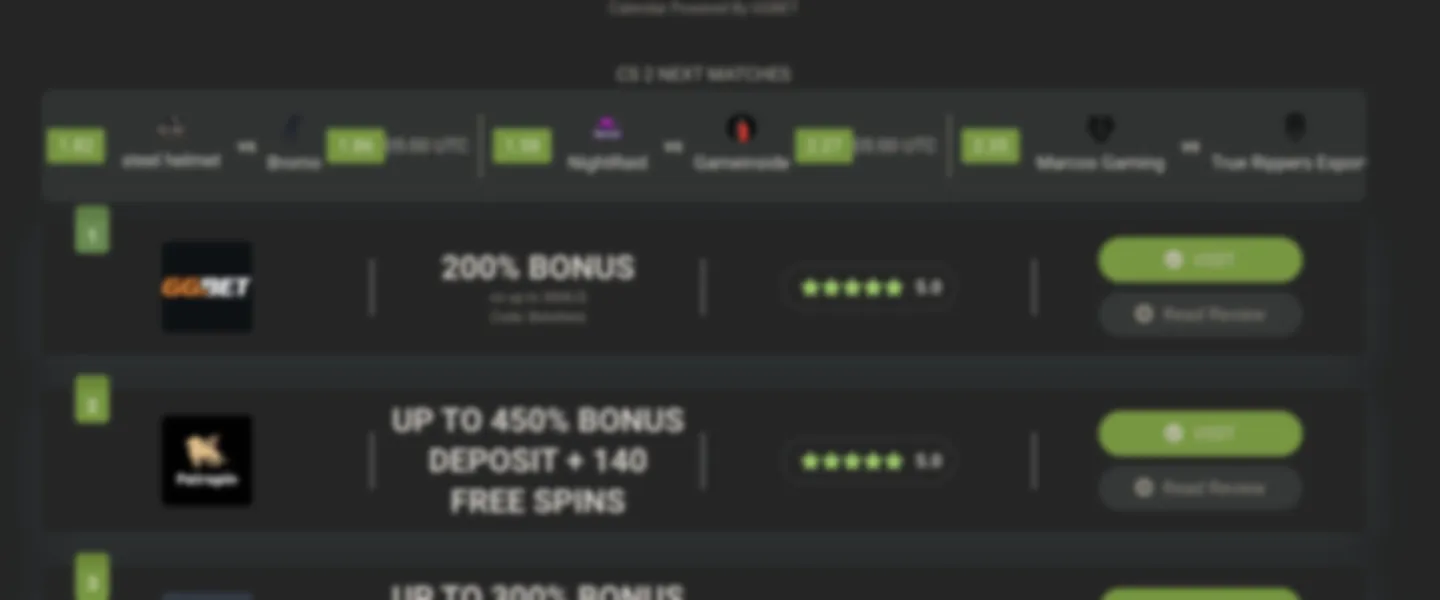 Esports Starter Website