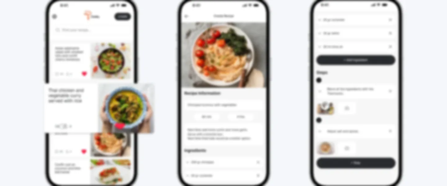 Cooky – iOS Recipe & Meal Planner App (Built with Bubble + Natively)