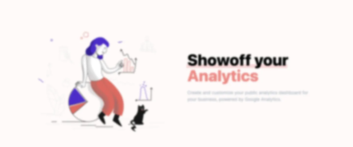 Custom Public Google Analytics Dashboard