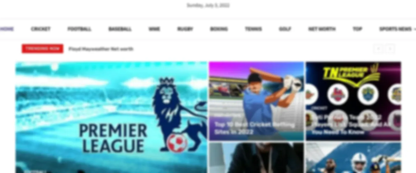 Sports News Website