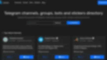Telegram Content Directory
