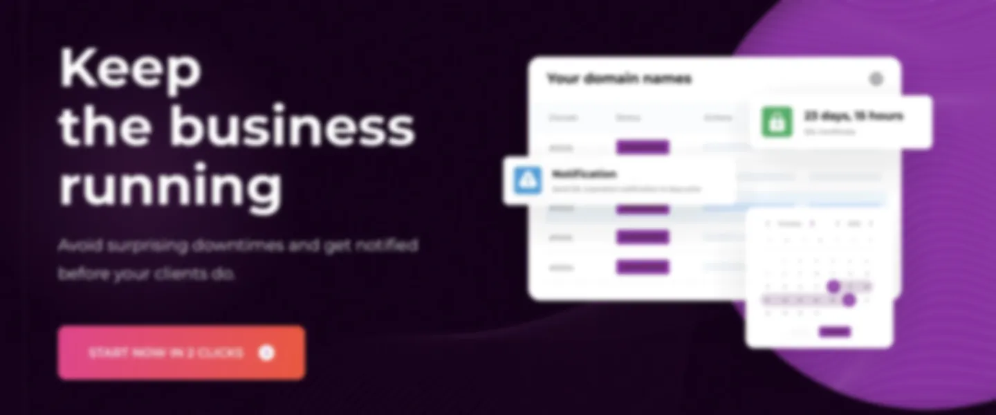 SSL Reminder Service