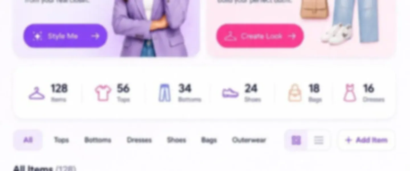 Screenshot of AI-Powered Fashion Mobile App with Marketplace and Virtual Try-On