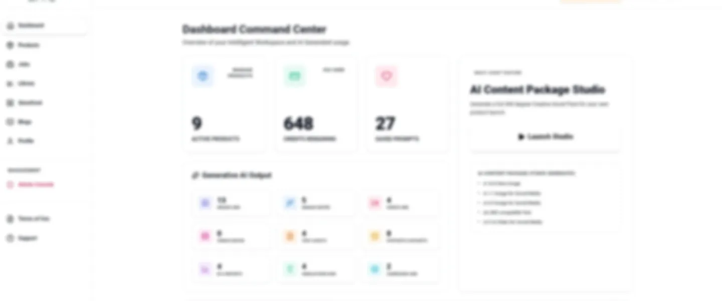 Screenshot of AI-Powered MarTech Platform for Product Launch and Content Creation