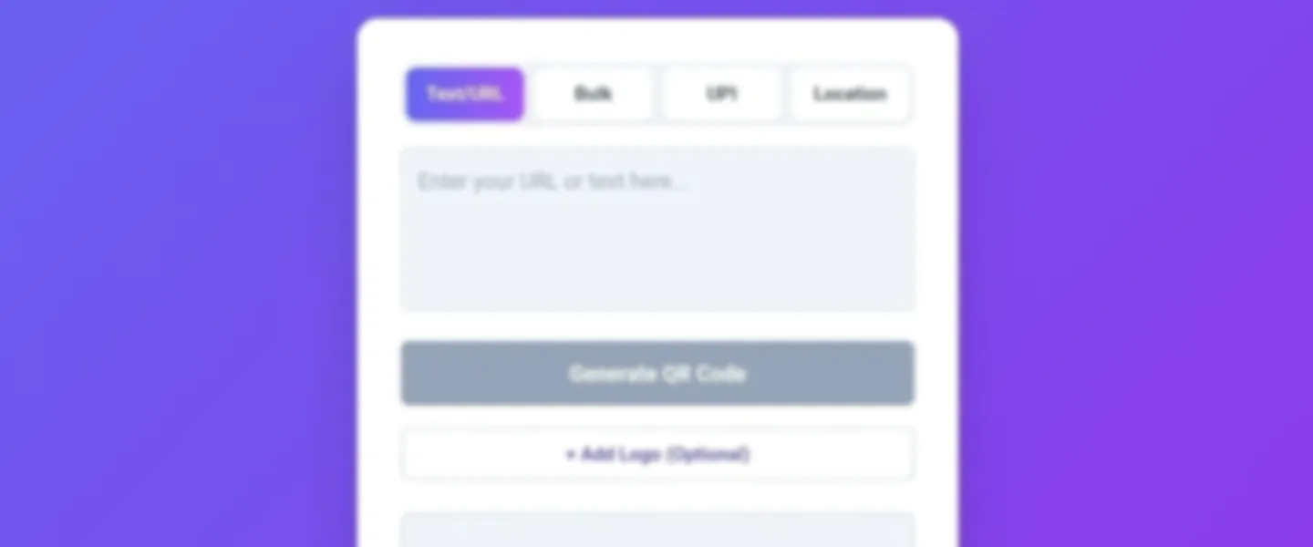 Privacy First - Free QR Code Generator