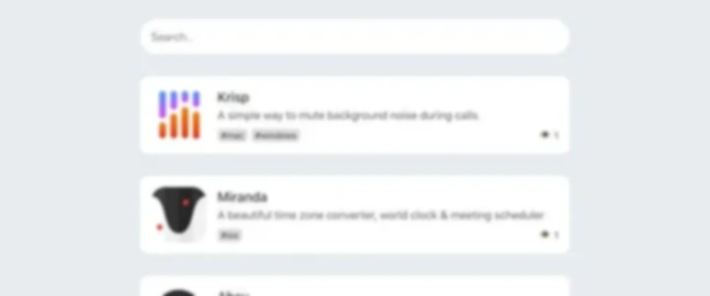 Screenshot of Curated Directory of Minimal Single-Purpose Applications