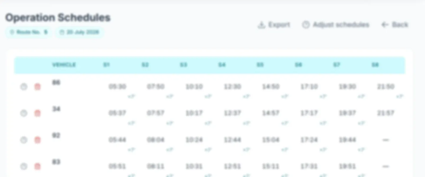Screenshot of Multi-Tenant Fleet Management Platform for Transport Companies