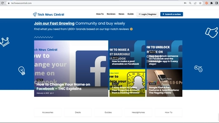 Tech News Website