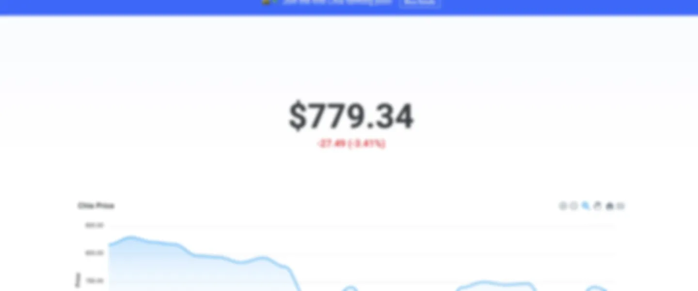 Chia Crypto Price Tracking Website