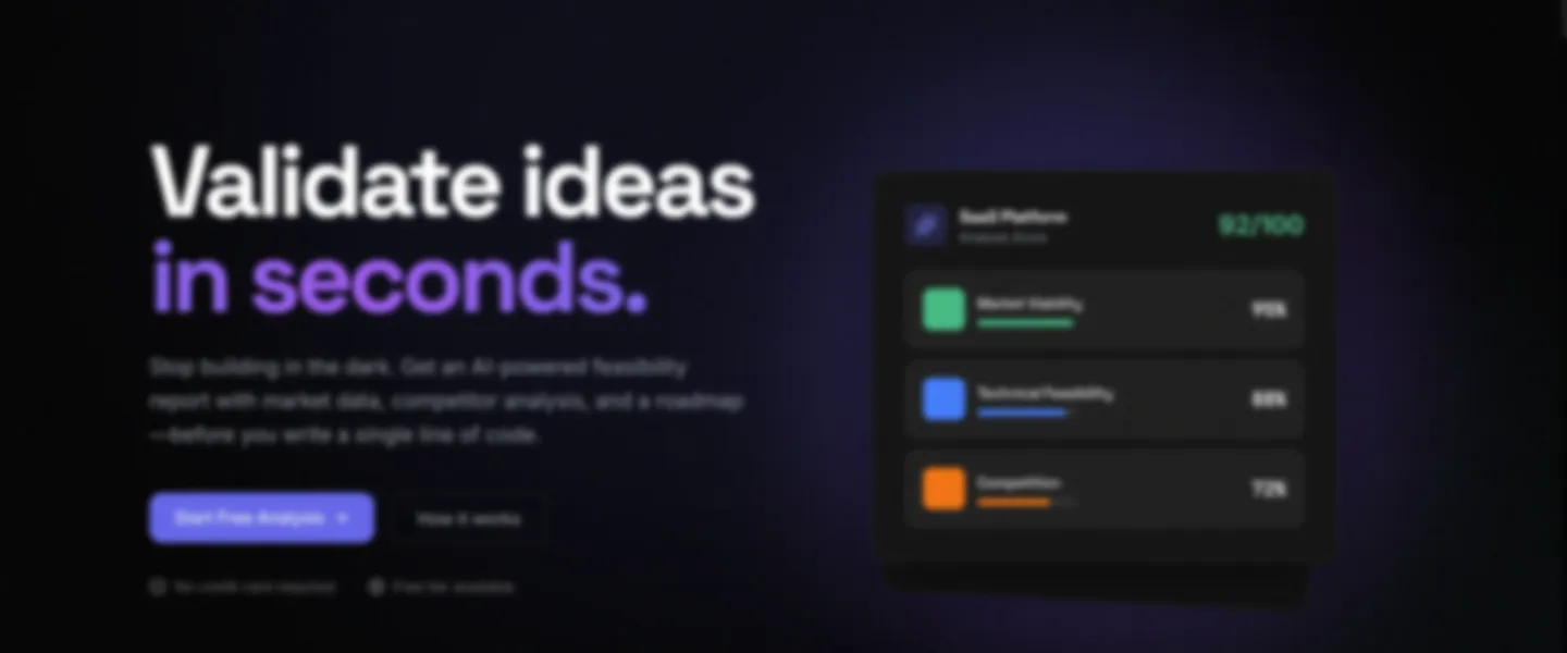 AI Startup Analysis Platform