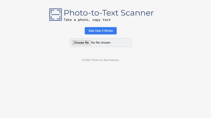Photo To Text Tool