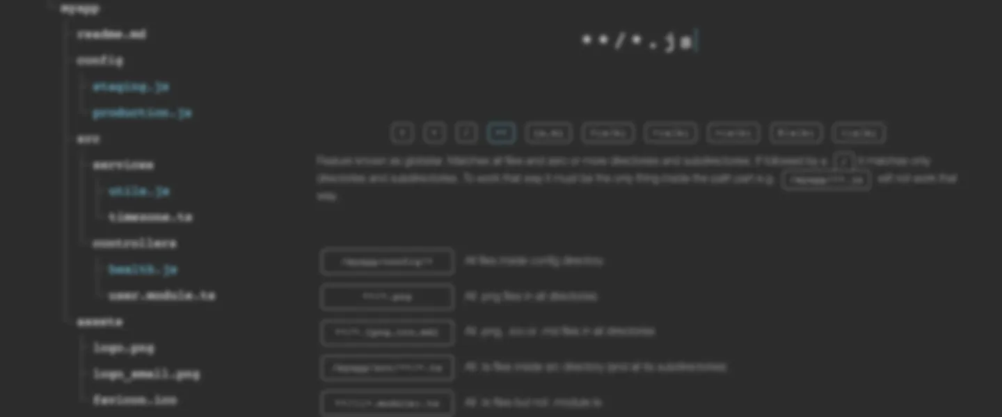 Glob Pattern Checker - Utility Tool for Programmers