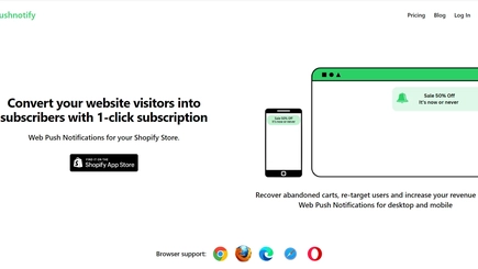 Web Push Notifications For Shopify