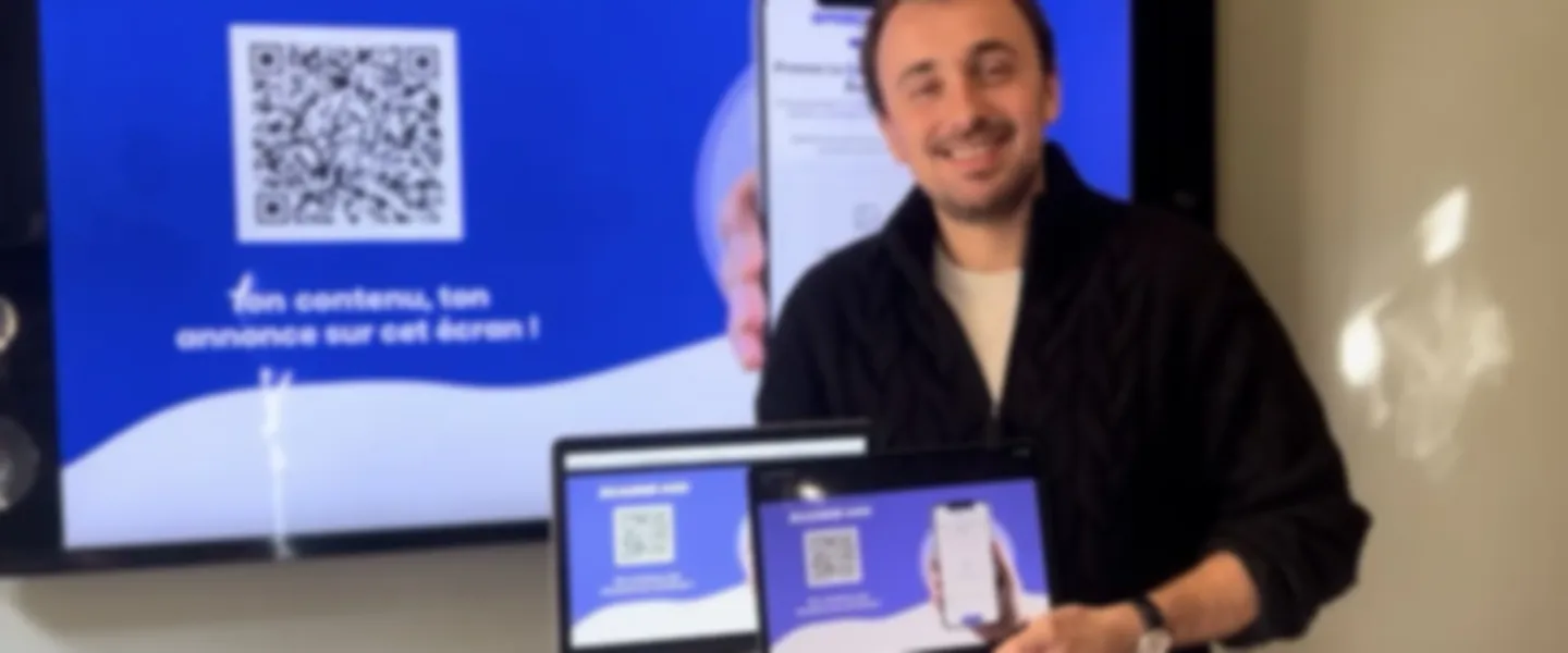 Screenshot of Interactive QR Code Digital Signage Platform for Venues