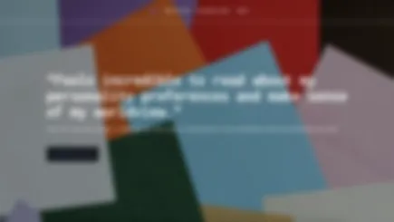 Personalities Test Website