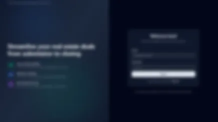 Real Estate Deal Platform