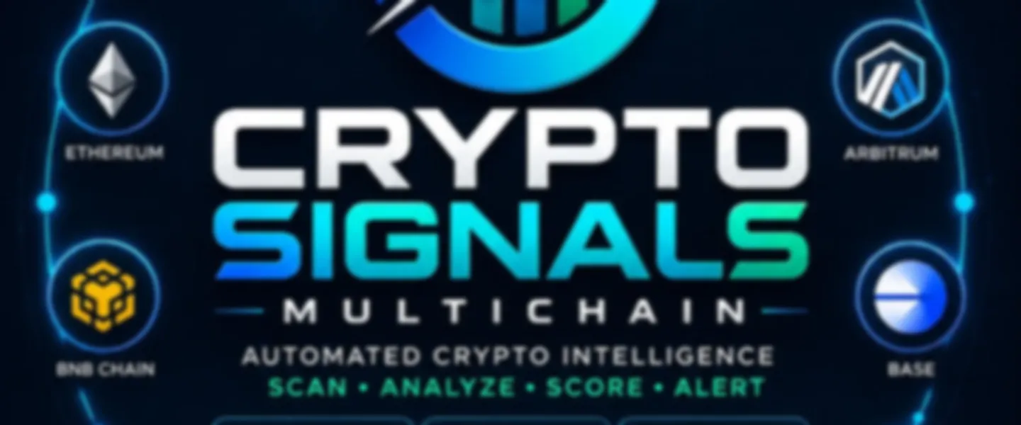 Screenshot of Crypto Signals Multichain - Automated Crypto Signal SaaS