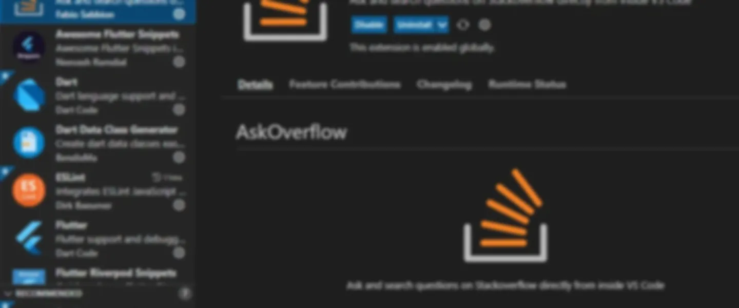 VS Code Extension For Stackoverflow