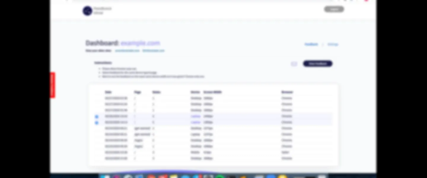 Software Feedback Tool