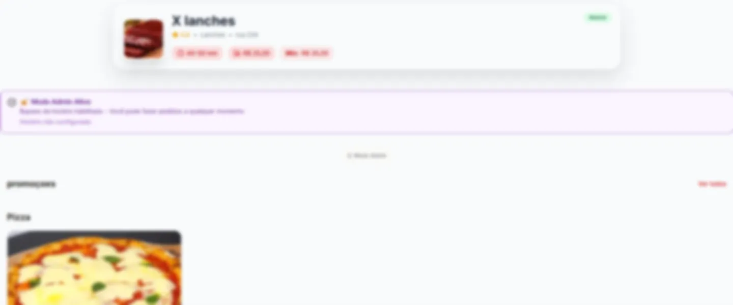 Screenshot of Complete Digital Menu & Restaurant Management SaaS Platform for Brazil