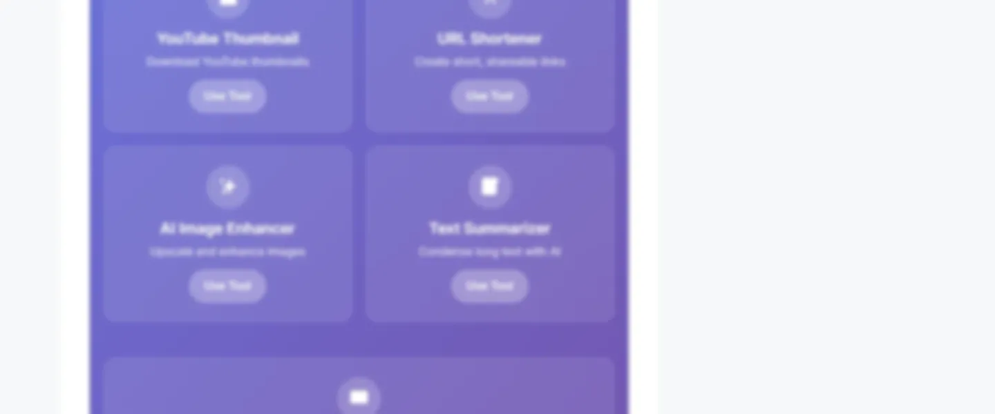 Screenshot of 9-Tool Utility Suite with React/PHP Hybrid Architecture