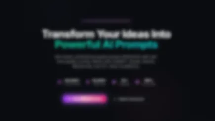 Ai Prompt Optimisation Tool