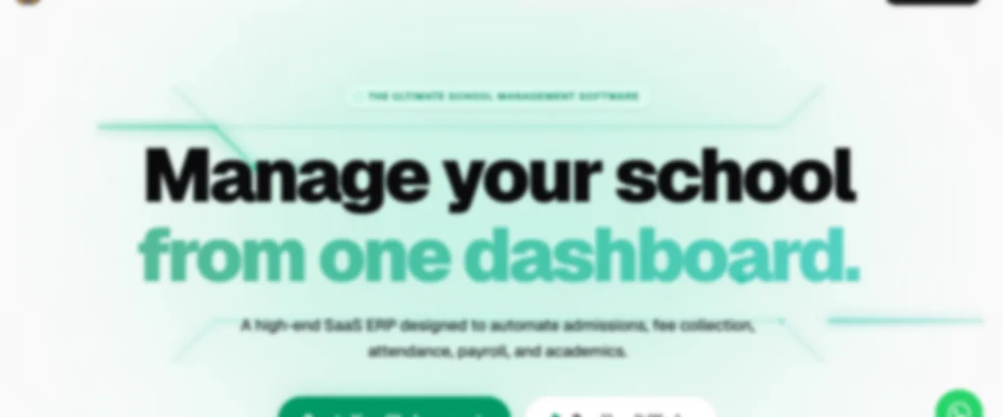 Screenshot of Production-Ready Multi-Tenant School ERP Platform with AI Integration