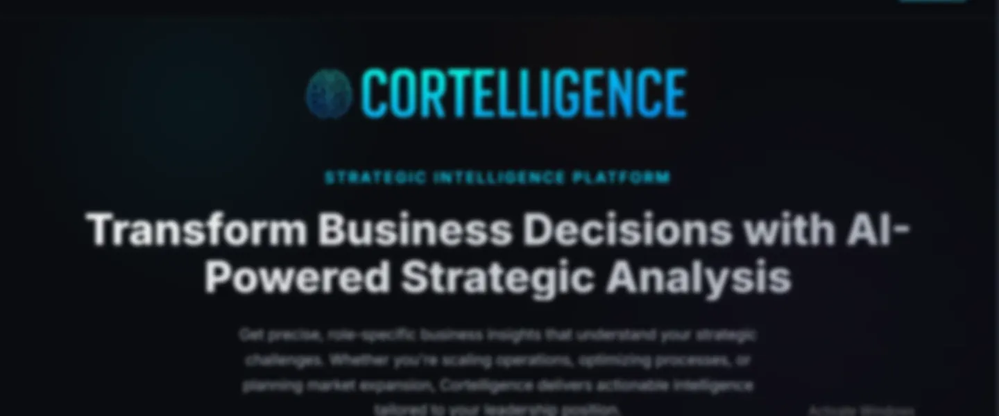 Screenshot of Enterprise AI Business Intelligence Platform with Zero-Knowledge Encryption