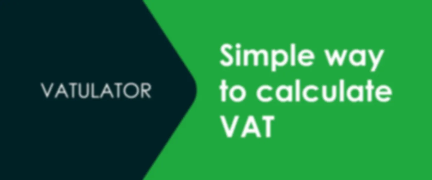 Online VAT calculator