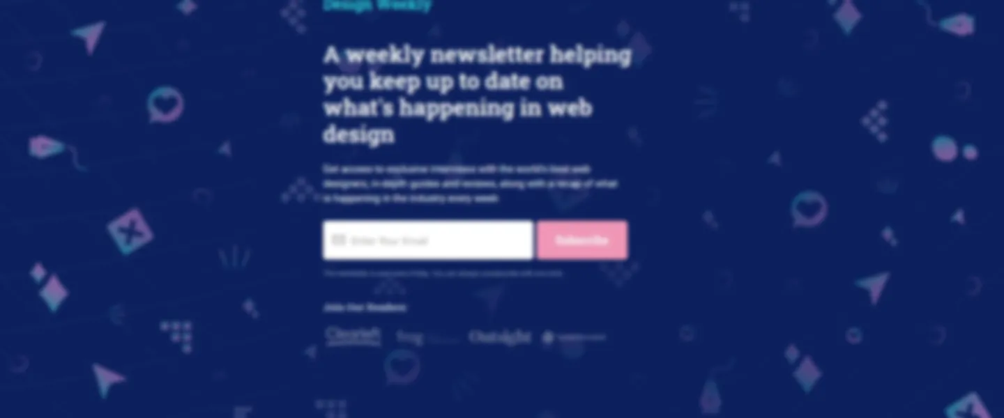 Design Weekly Newsletter