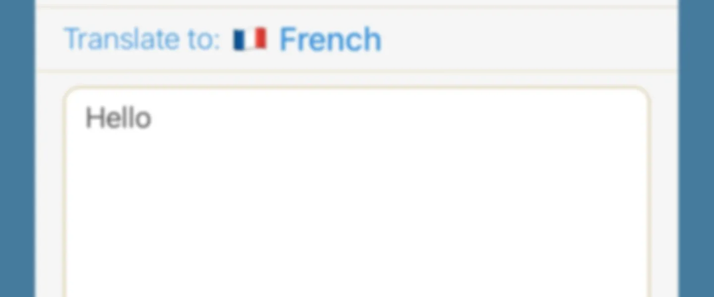 Translator Keyboard Extension