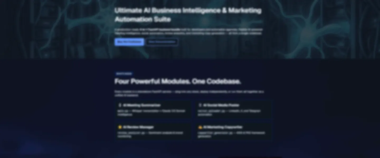 Screenshot of Complete 4-in-1 AI Automation SaaS Platform for Marketing Agencies