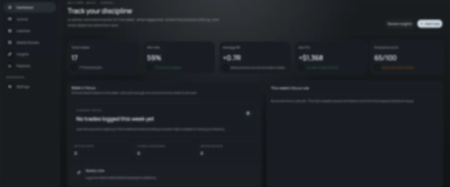 Screenshot of Crypto Trading Journal SaaS with Performance Analytics and Monetization