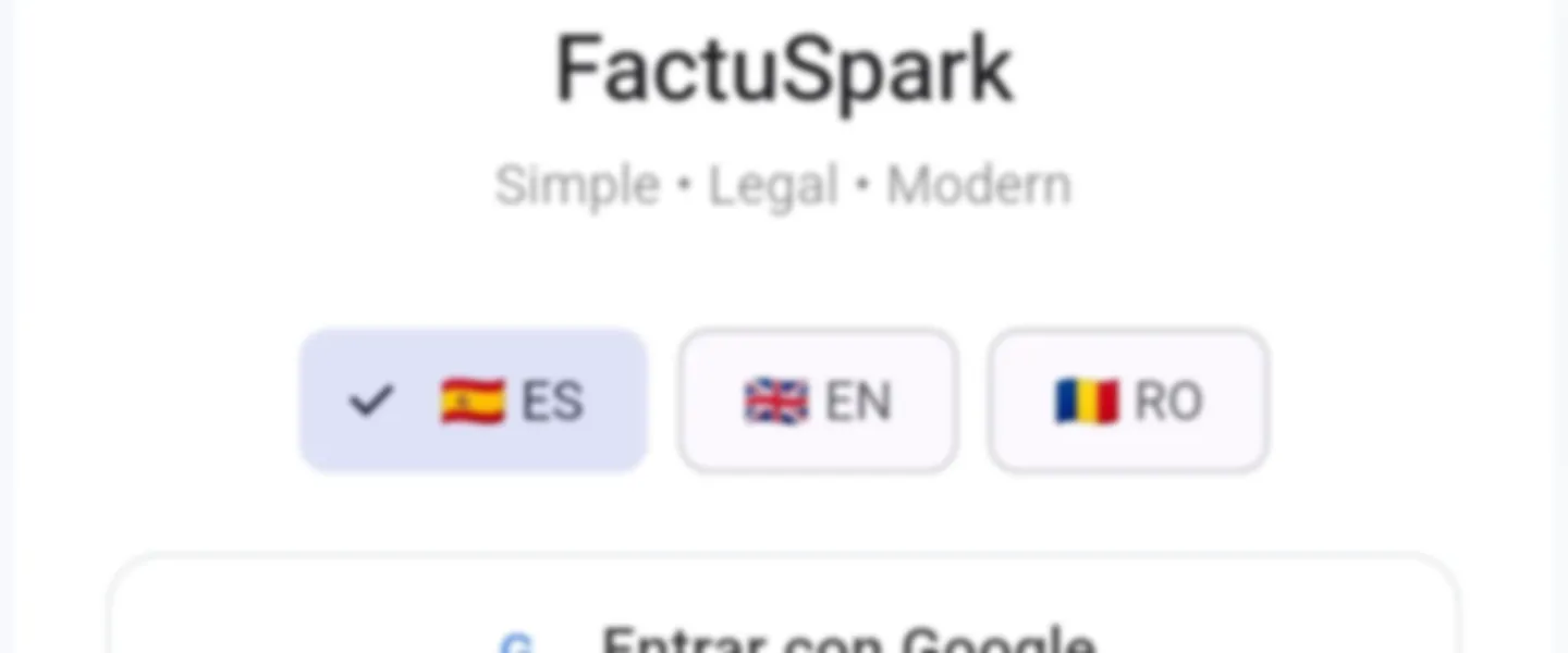 Screenshot of Cross-Platform Mobile Invoicing App with Multi-Language Support